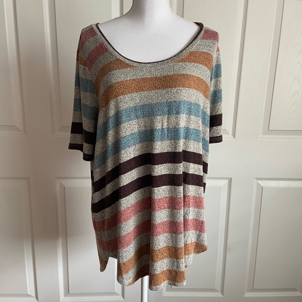 Cozy striped shirt